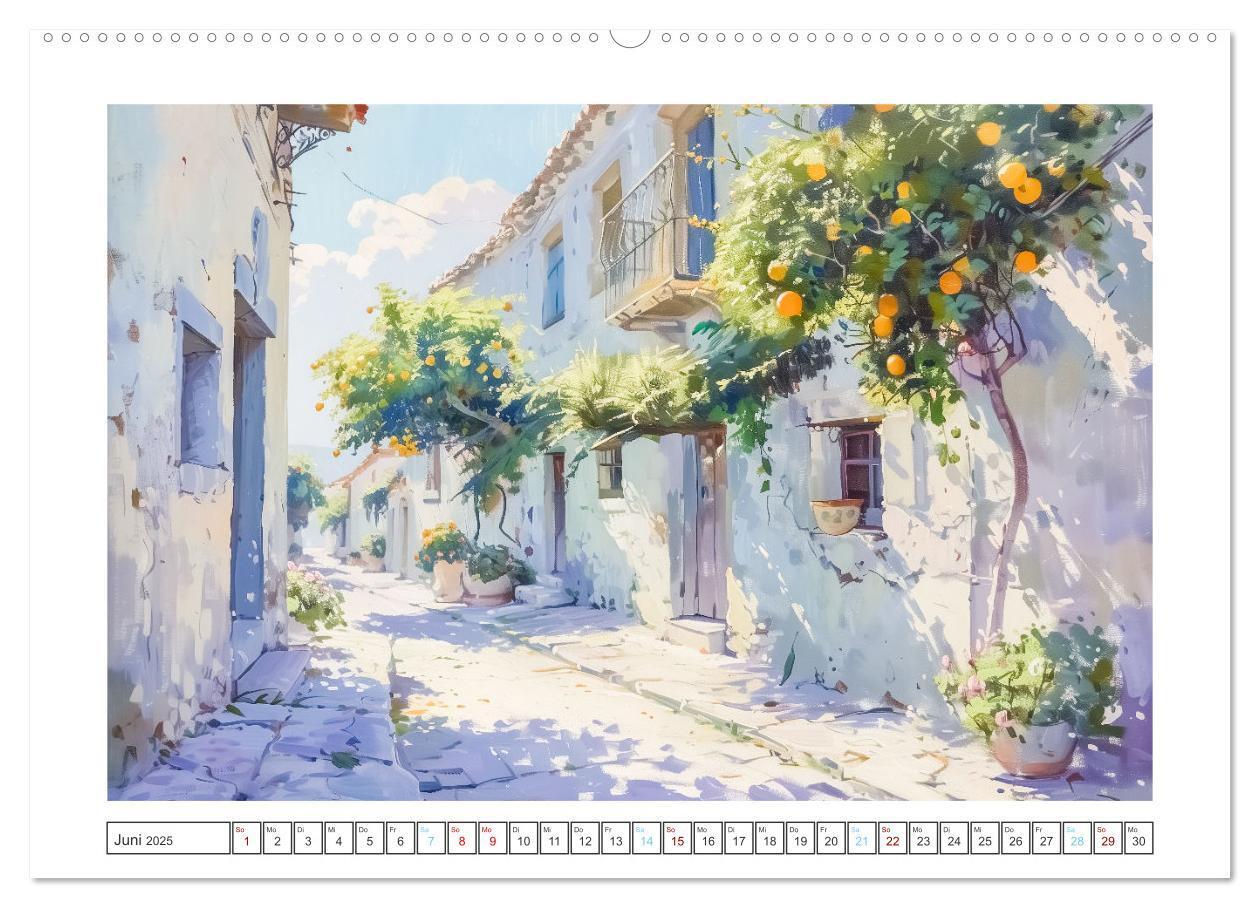 Bild: 9783383809828 | Mediterrane Landschaften (Wandkalender 2025 DIN A2 quer), CALVENDO...