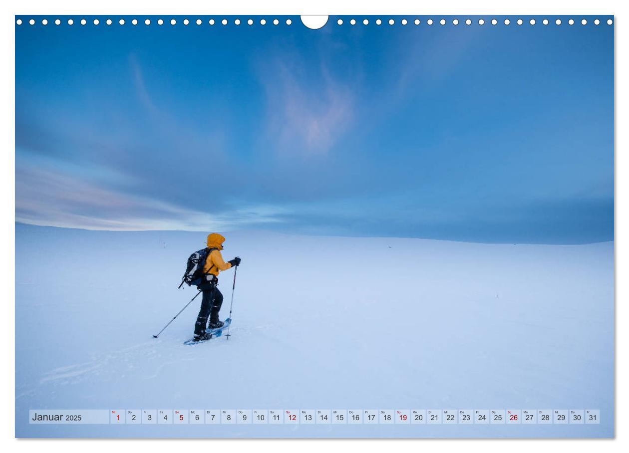 Bild: 9783435106608 | Lappland - Winterwandern Impressionen (Wandkalender 2025 DIN A3...