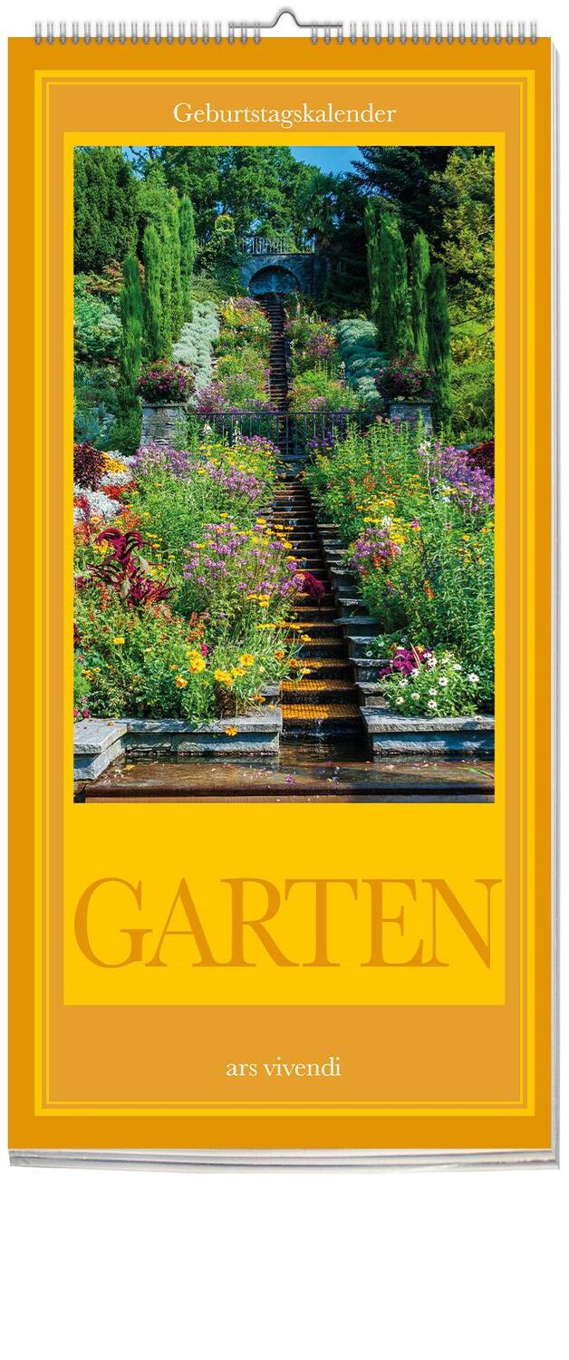 Cover: 9783747205808 | Geburtstagskalender Garten | Immerwährender Geburtstagskalender