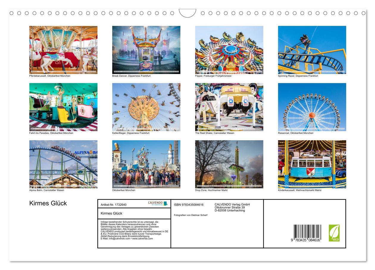 Bild: 9783435084616 | Kirmes Glück (Wandkalender 2025 DIN A3 quer), CALVENDO Monatskalender