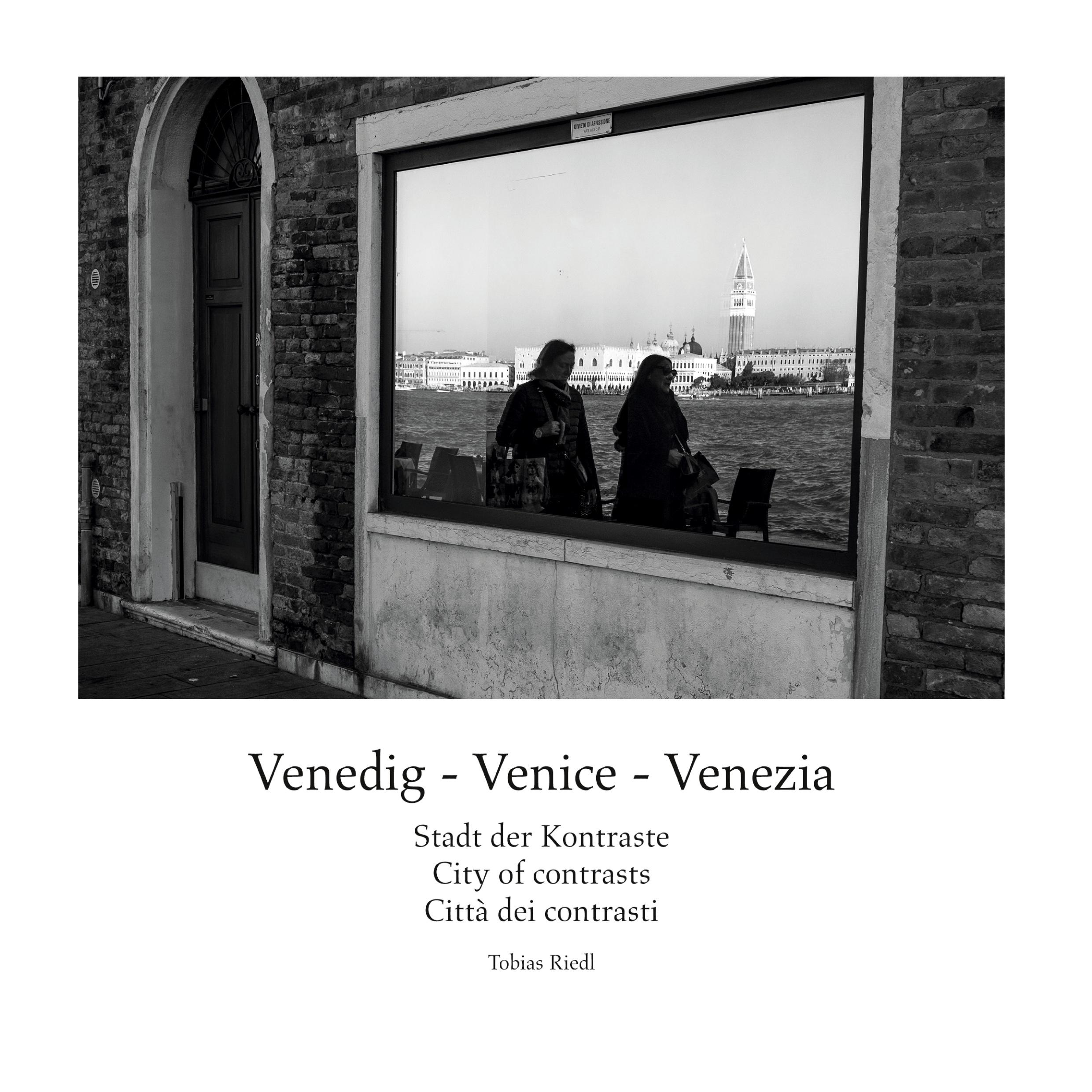 Cover: 9783758342967 | Venedig - Venice - Venezia | Schwarz - Weiß | Tobias Riedl | Buch