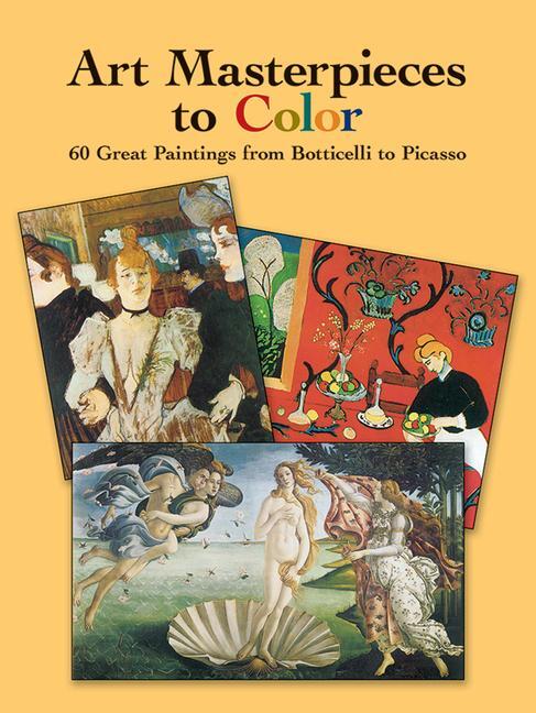 Cover: 9780486433813 | Art Masterpieces to Color | Dover Publications Inc | Taschenbuch