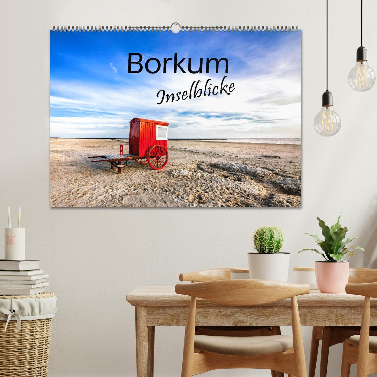 Bild: 9783435494200 | Borkum - Inselblicke (Wandkalender 2025 DIN A2 quer), CALVENDO...