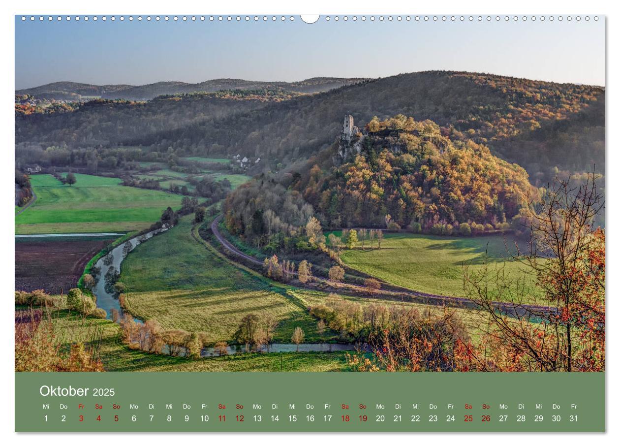 Bild: 9783435395507 | Schöne Aussichten in die Fränkische Schweiz (Wandkalender 2025 DIN...