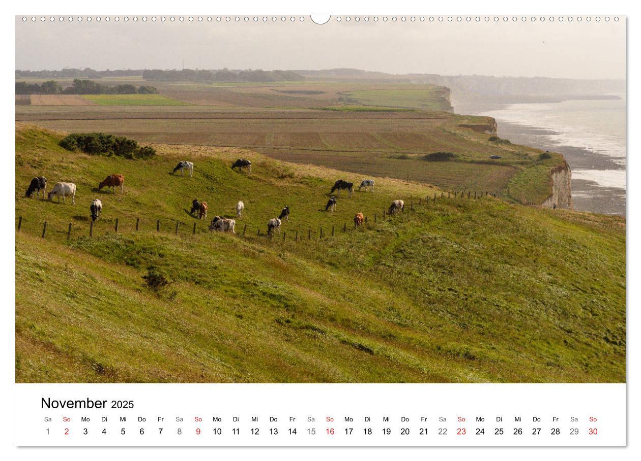 Bild: 9783435417346 | Küsten der Normandie und der Bretagne (Wandkalender 2025 DIN A2...