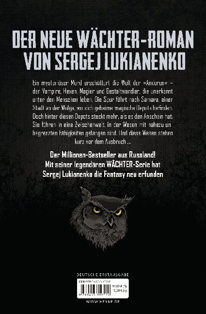 Bild: 9783453316522 | Die Wächter - Dunkle Verschwörung | Roman | Sergej Lukianenko | Buch