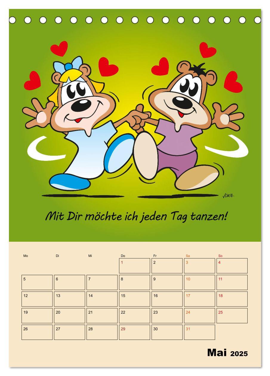 Bild: 9783435931408 | Ein Jahr mit Dir! (Tischkalender 2025 DIN A5 hoch), CALVENDO...