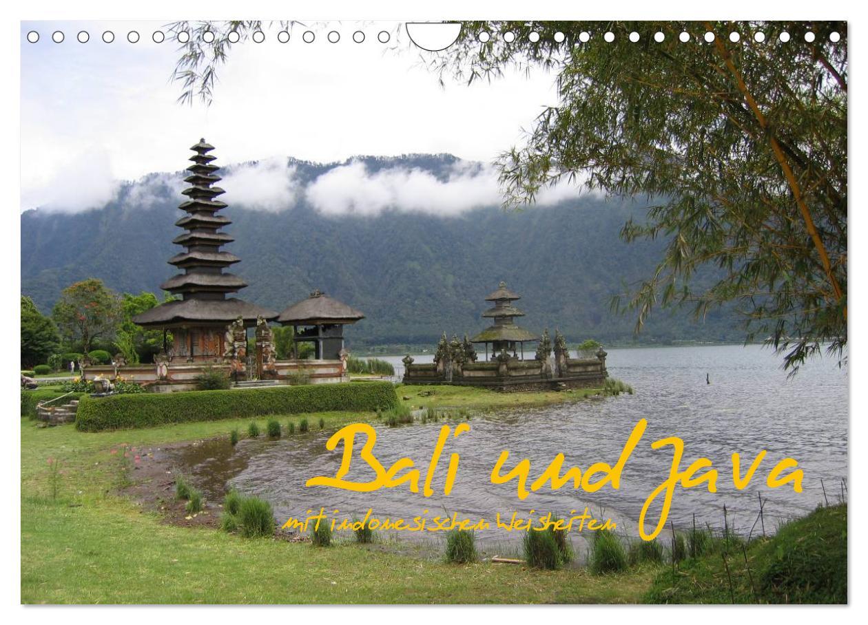 Cover: 9783435790715 | Bali und Java ~ mit indonesischen Weisheiten (Wandkalender 2025 DIN...