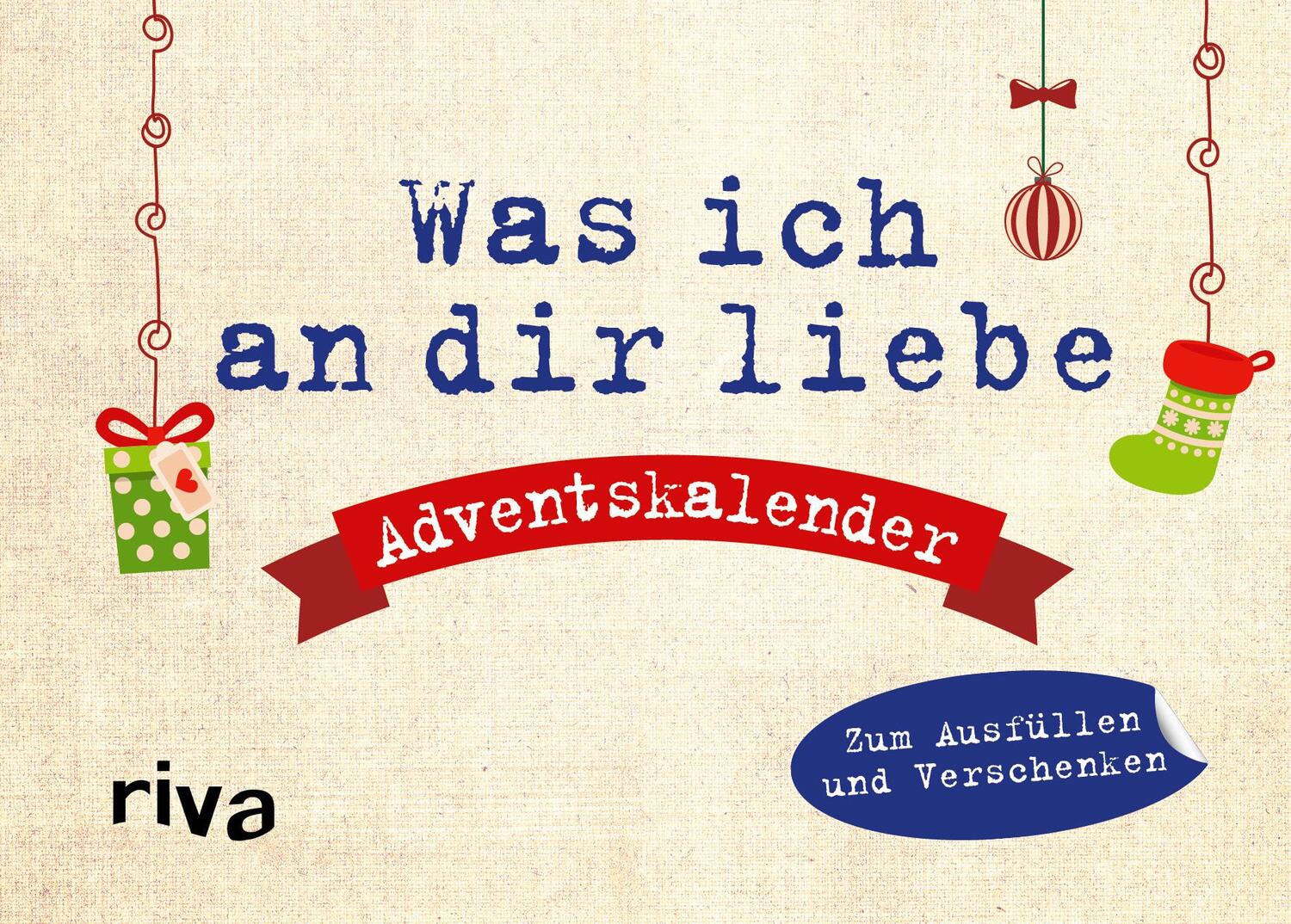 Cover: 9783742314765 | Was ich an dir liebe - Adventskalender. Hardcover-Ausgabe | Reinwarth