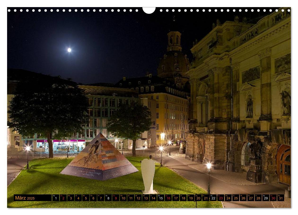 Bild: 9783435704910 | Eine Nacht in Dresden (Wandkalender 2025 DIN A3 quer), CALVENDO...