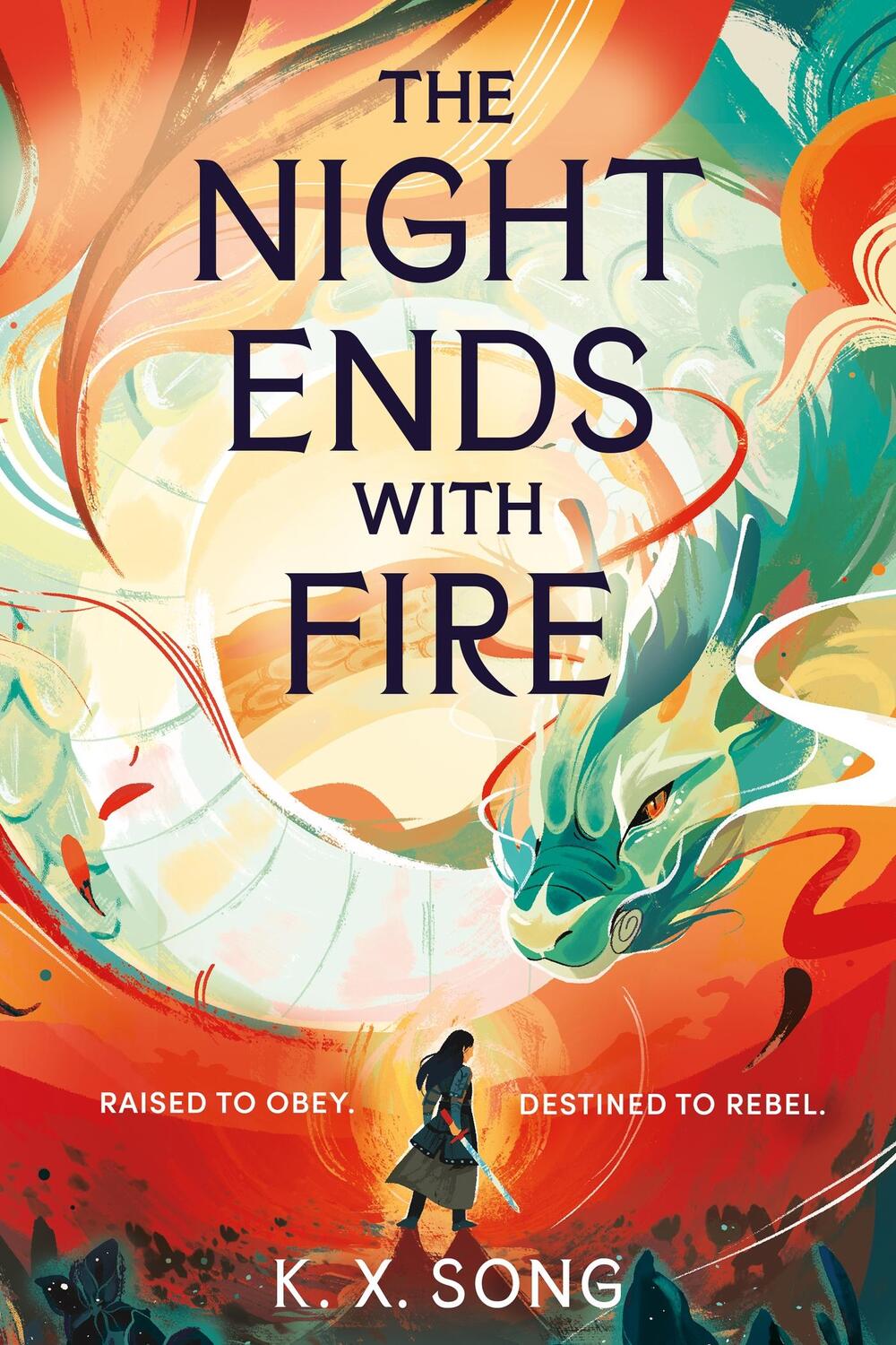 Cover: 9781399725255 | The Night Ends With Fire | a sweeping and romantic debut fantasy