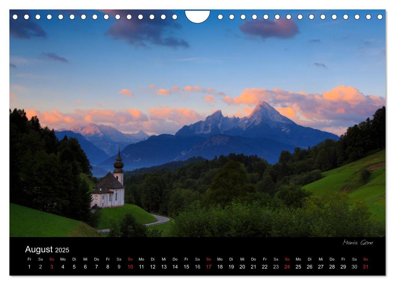 Bild: 9783435787180 | Berchtesgadener Land (Wandkalender 2025 DIN A4 quer), CALVENDO...