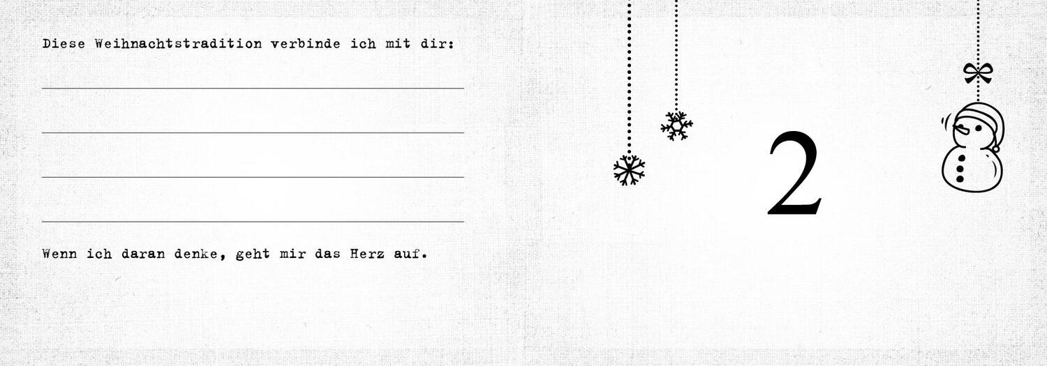 Bild: 9783742315410 | Was ich an dir liebe, Mama - Adventskalender. Hardcover-Ausgabe | Buch