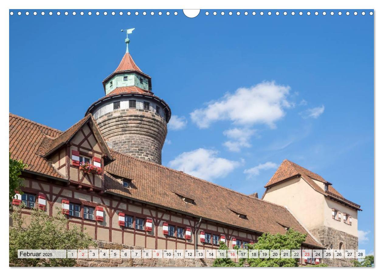 Bild: 9783435592029 | NÜRNBERG Historisches Stadtherz (Wandkalender 2025 DIN A3 quer),...