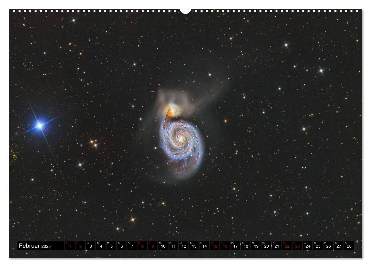 Bild: 9783435385348 | Galaxien des Nordhimmels (hochwertiger Premium Wandkalender 2025...