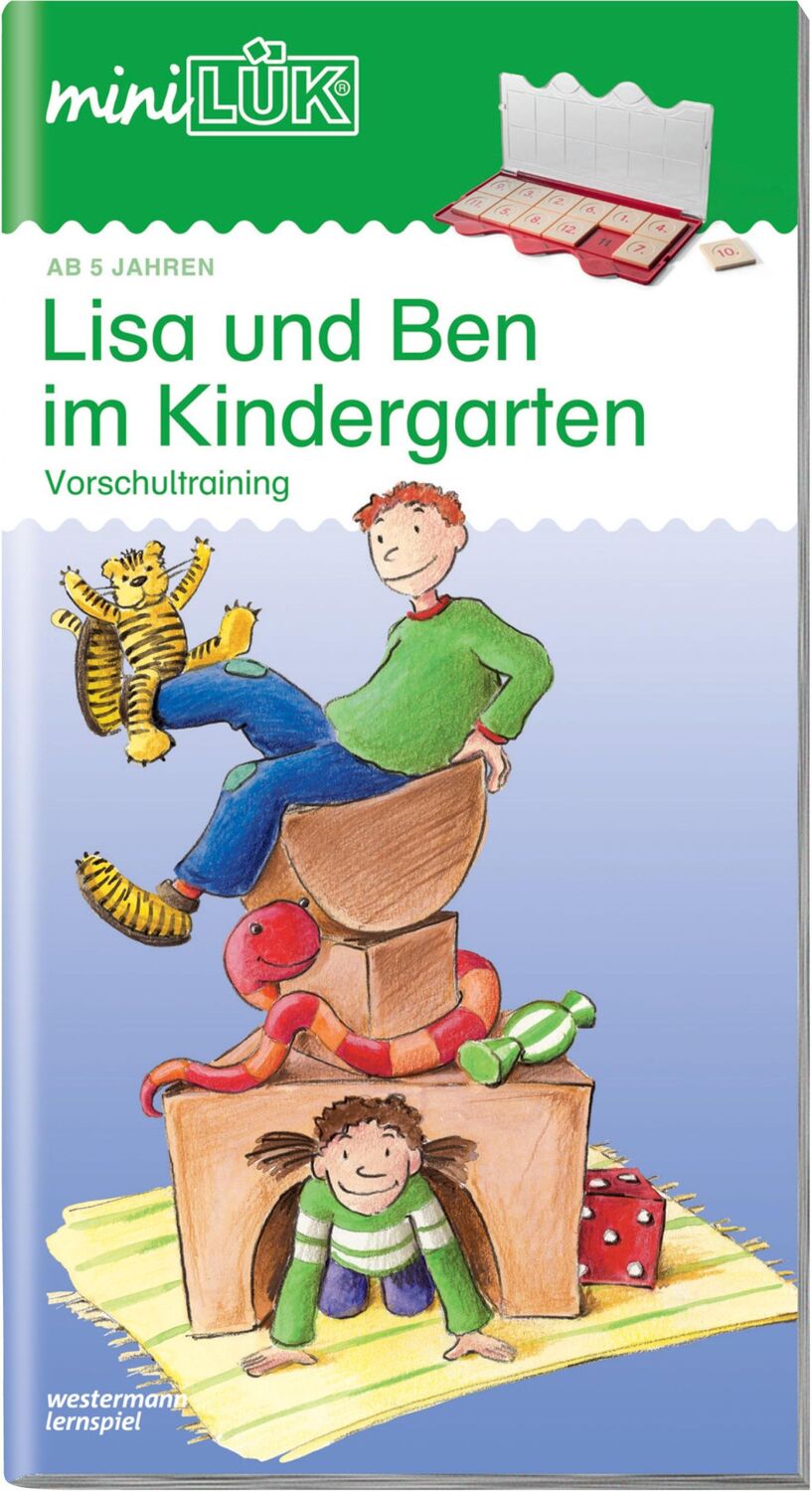 Cover: 9783894141233 | miniLÜK. Lisa und Ben im Kindergarten | Vorschultraining | Heinz Vogel