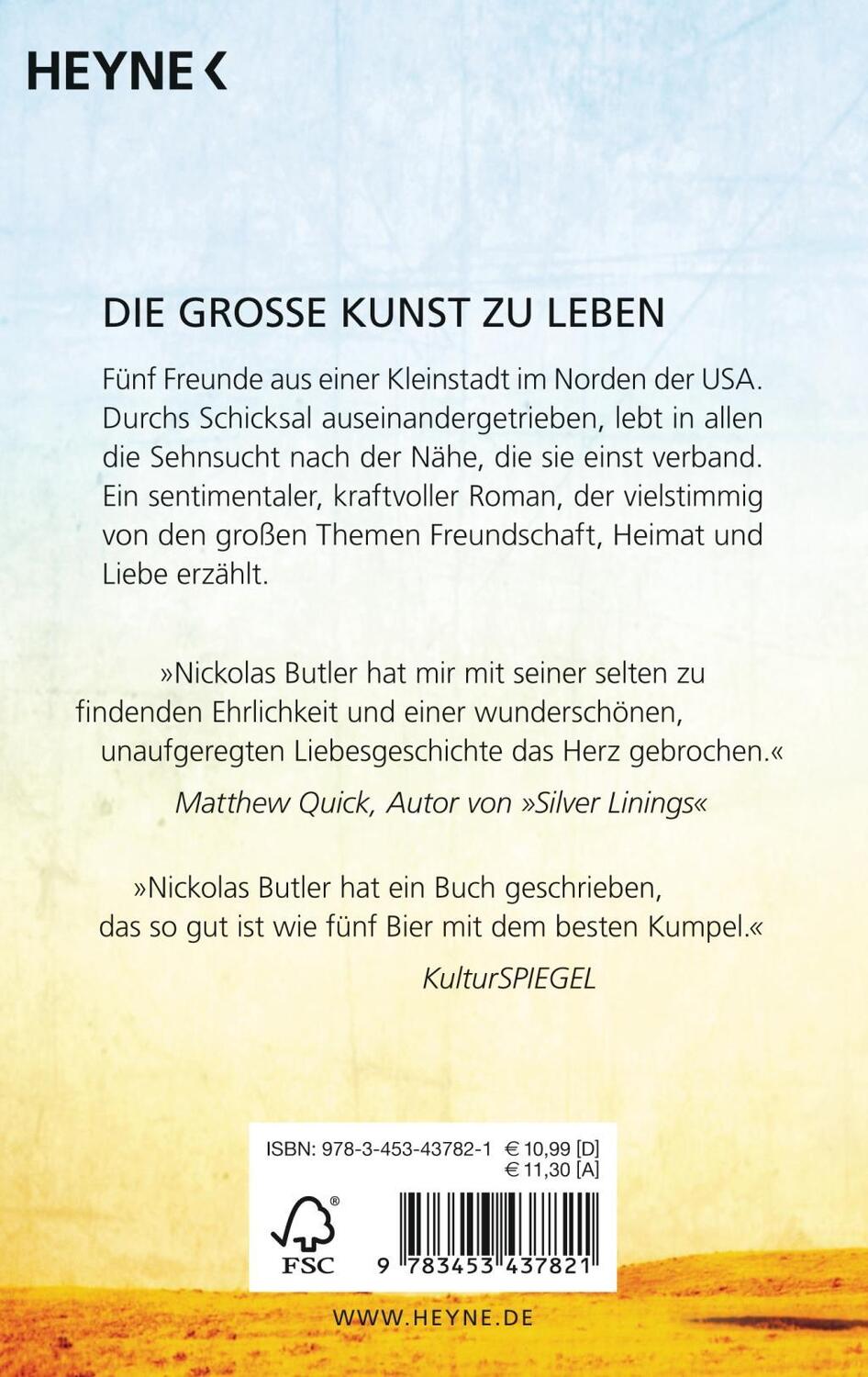 Bild: 9783453437821 | Shotgun Lovesongs | Nickolas Butler | Taschenbuch | Deutsch | 2015