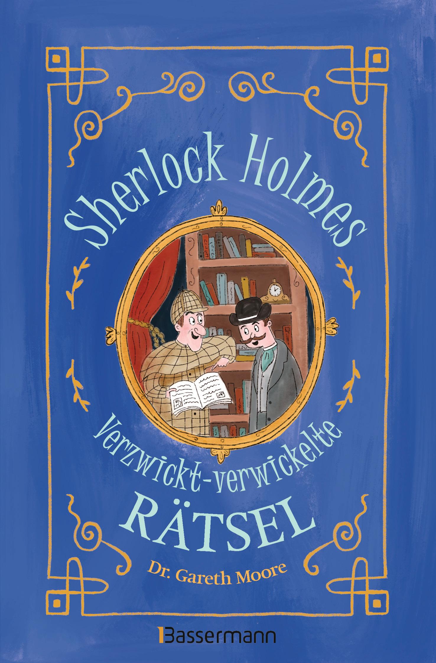 Cover: 9783809448754 | Sherlock Holmes - Verzwickt-verwickelte Rätsel. Für Kinder ab 8 Jahren