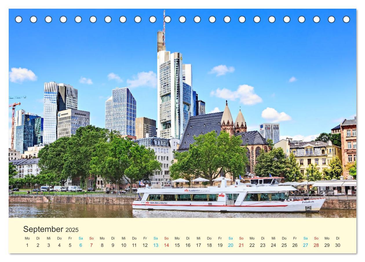 Bild: 9783435463077 | Frankfurt am Main - Finanzen und Geschichte (Tischkalender 2025 DIN...