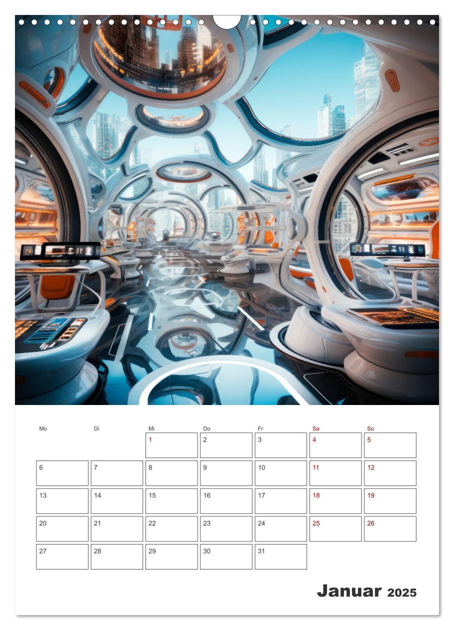 Bild: 9783435850020 | METAVERSE Cooler Terminplaner (Wandkalender 2025 DIN A3 hoch),...