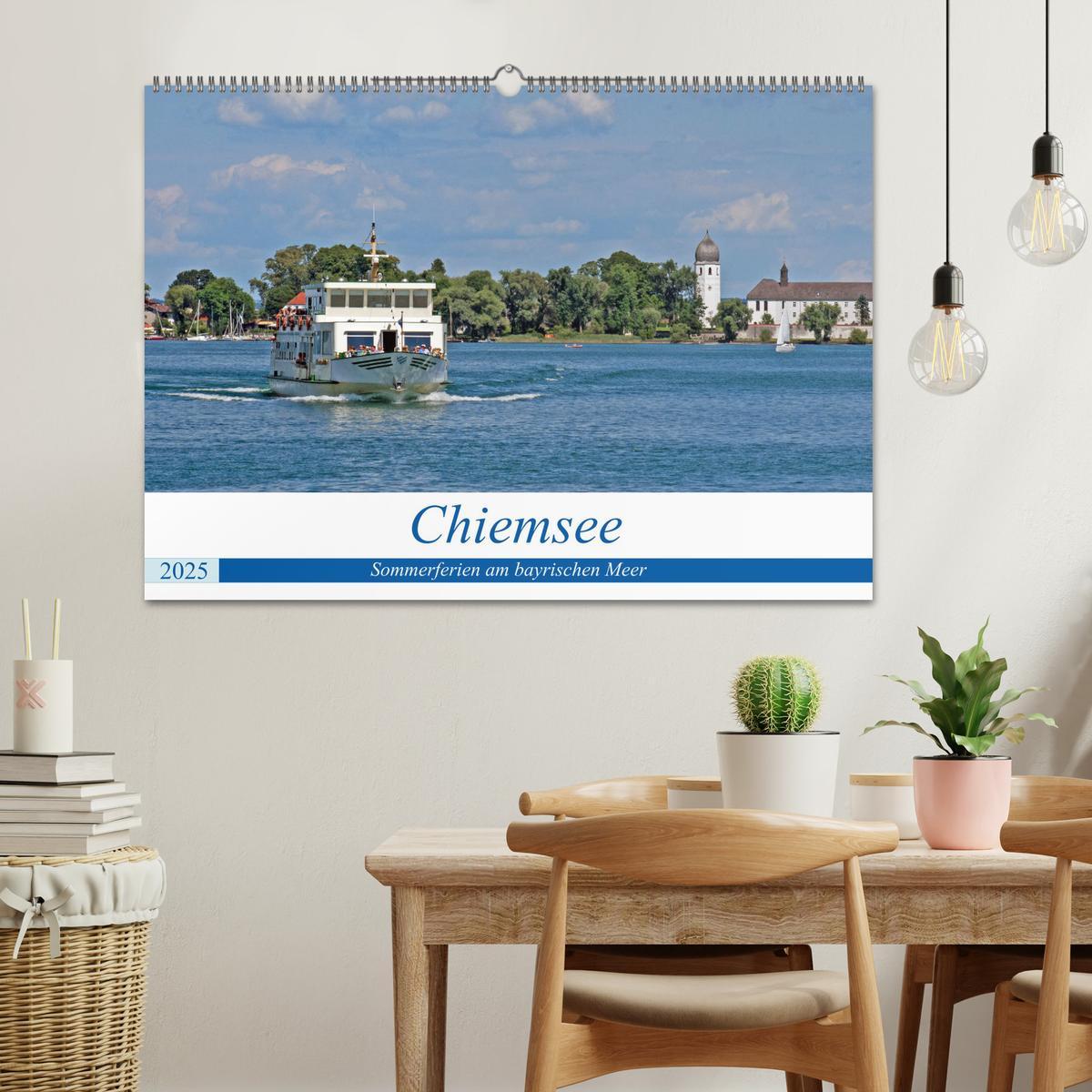 Bild: 9783435182176 | Chiemsee - Sommerferien am bayrischen Meer (Wandkalender 2025 DIN...