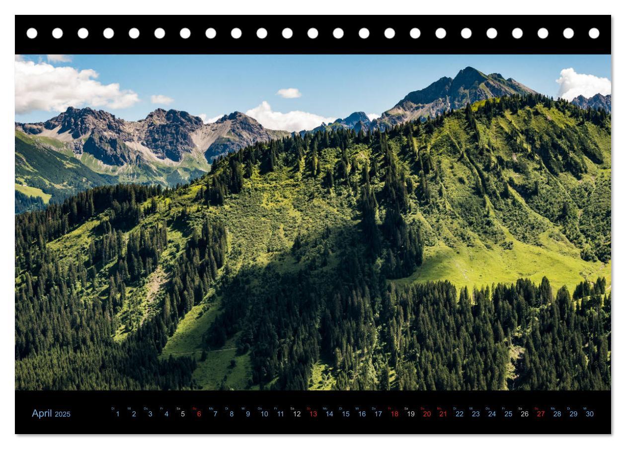 Bild: 9783435605651 | Region Oberstdorf - Kleinwalsertal und Nebelhorn (Tischkalender...