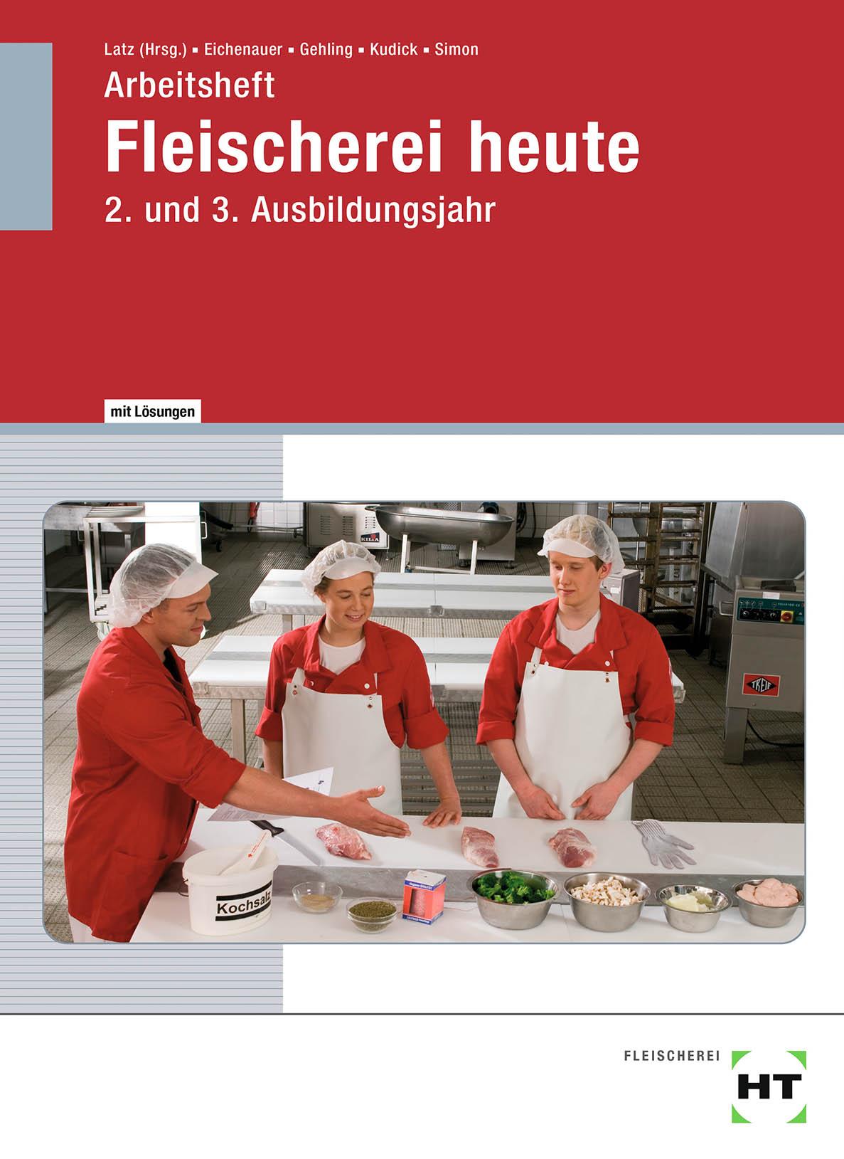 Cover: 9783582844866 | Arbeitsheft mit eingetragenen Lösungen Fleischerei heute. 2. und 3....