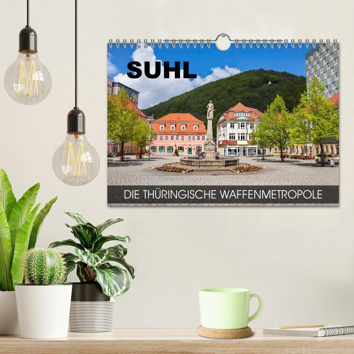 Bild: 9783435238491 | Suhl - die thüringische Waffenmetropole (Wandkalender 2025 DIN A4...