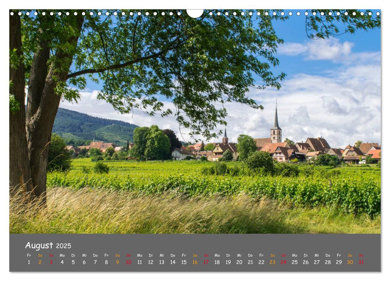 Bild: 9783435595143 | Eindrücke aus dem Elsass (Wandkalender 2025 DIN A3 quer), CALVENDO...