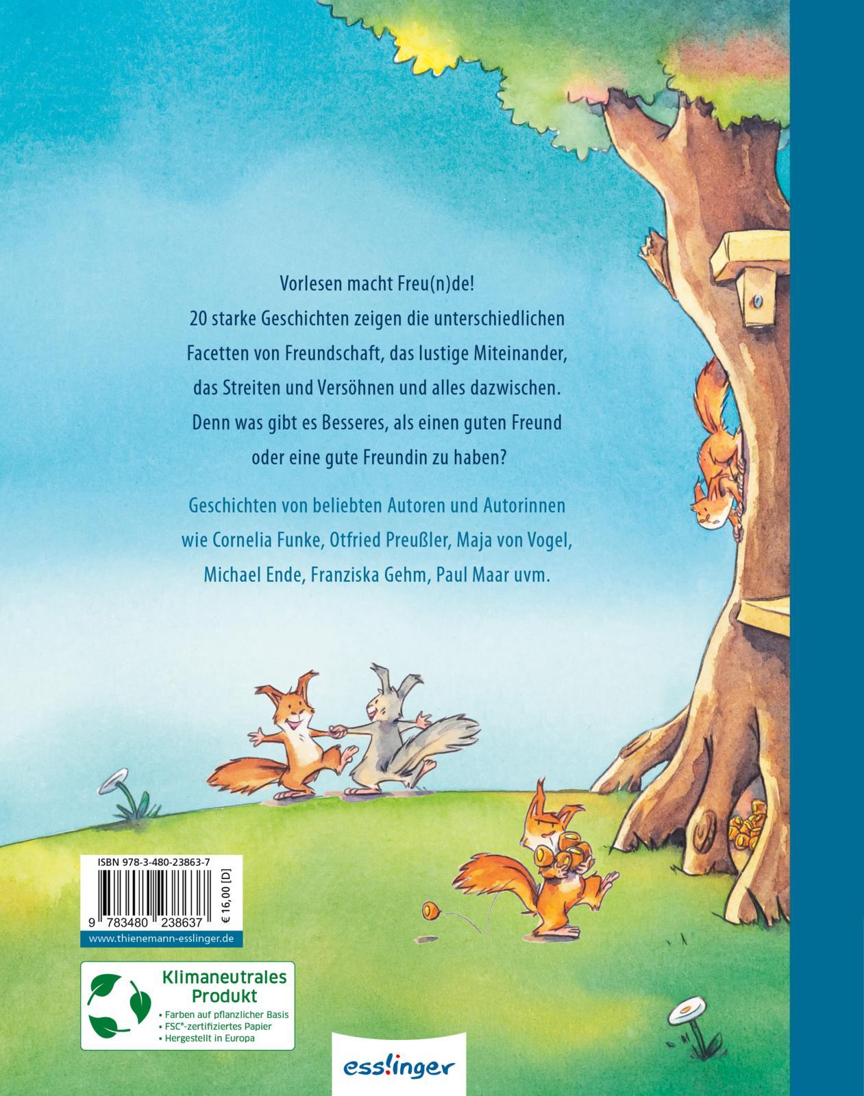 Rückseite: 9783480238637 | Das Vorlesebuch für kleine starke Freunde | Michael Ende | Buch | 2023