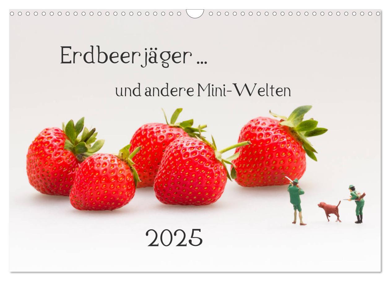 Cover: 9783435360130 | Erdbeerjäger ... und andere Mini-Welten (Wandkalender 2025 DIN A3...