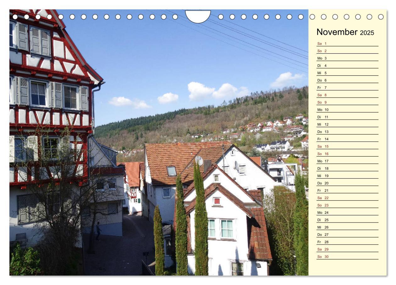 Bild: 9783435285921 | Calw erleben (Wandkalender 2025 DIN A4 quer), CALVENDO Monatskalender