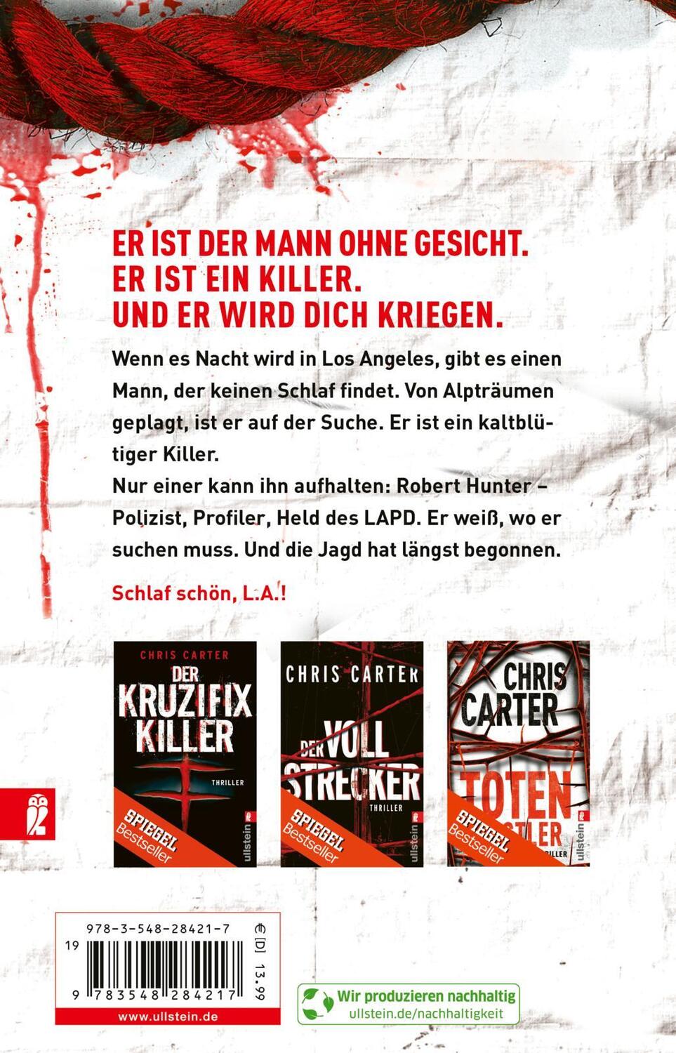 Rückseite: 9783548284217 | Der Knochenbrecher | Chris Carter | Taschenbuch | 415 S. | Deutsch