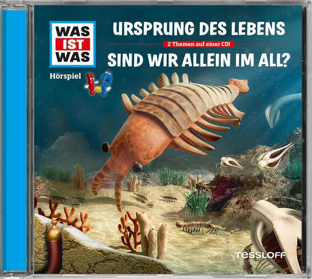 Cover: 9783788643386 | WAS IST WAS Hörspiel-CD: Ursprung des Lebens/ Sind wir allein im All?