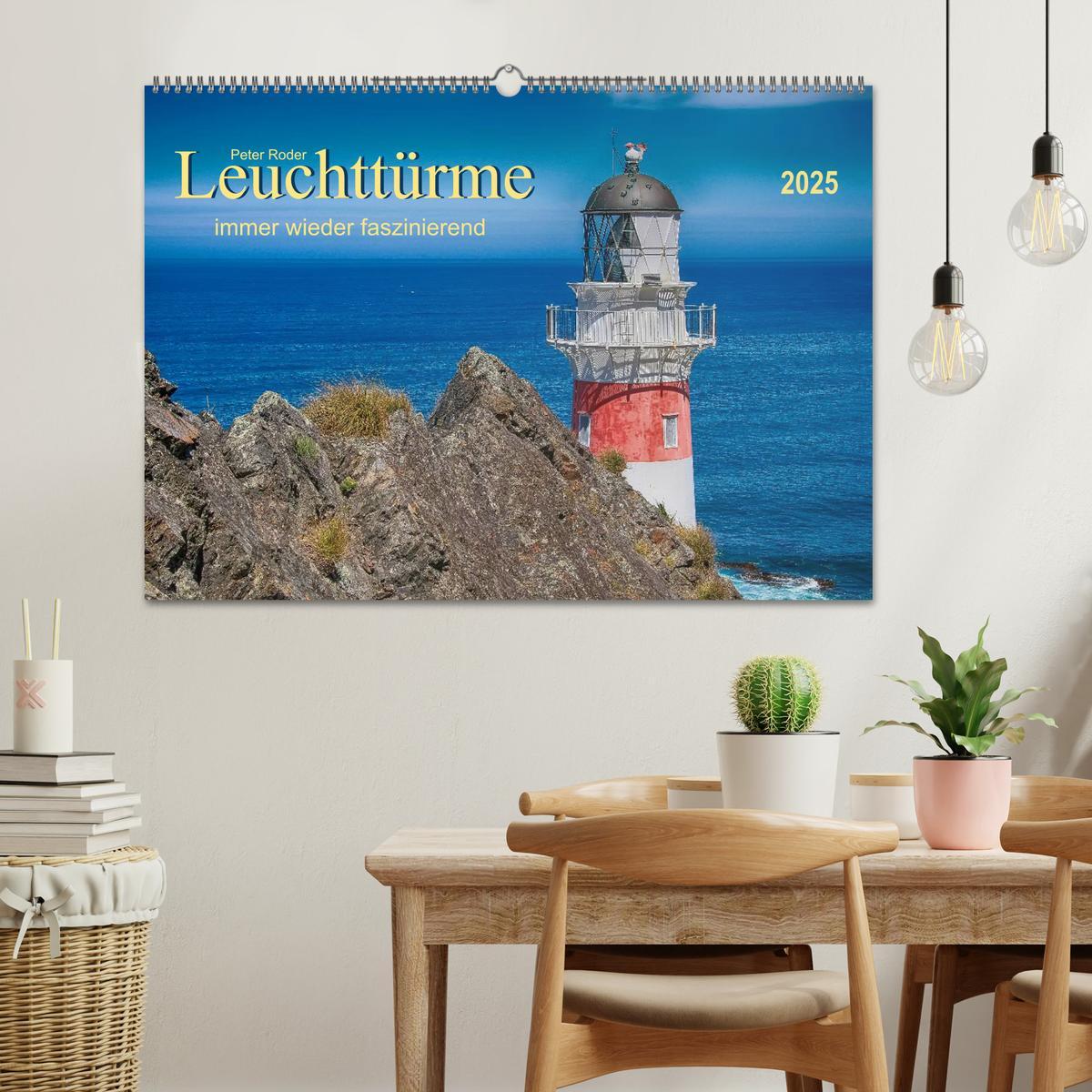 Bild: 9783435575992 | Leuchtürme - immer wieder faszinierend (Wandkalender 2025 DIN A2...