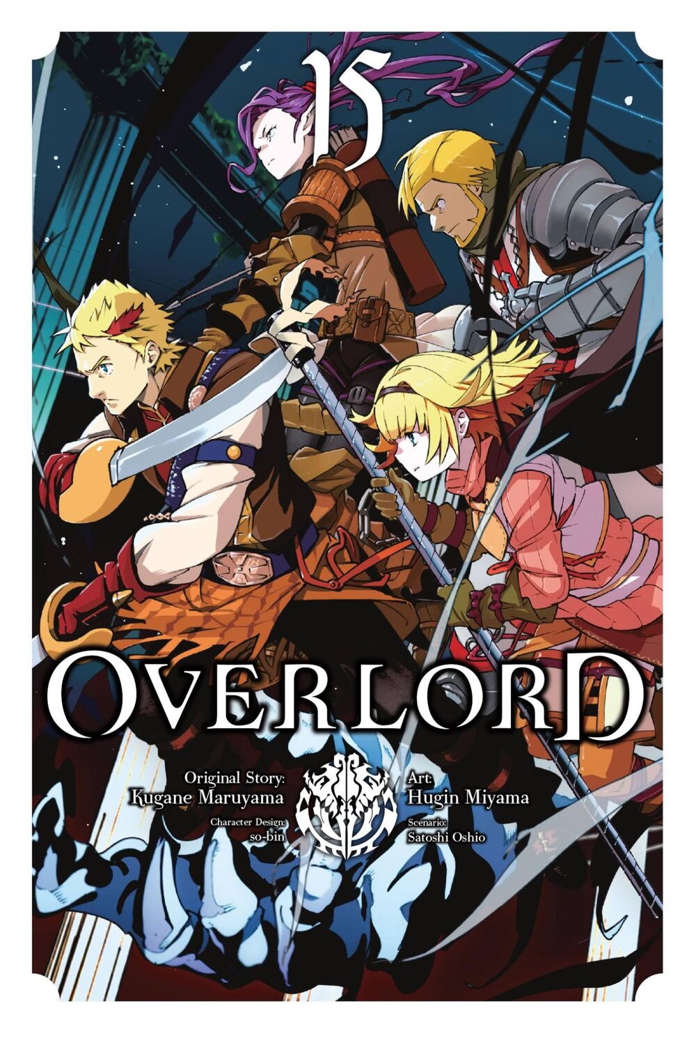 Cover: 9781975344856 | Overlord, Vol. 15 (Manga) | Volume 15 | Kugane Maruyama (u. a.) | Buch