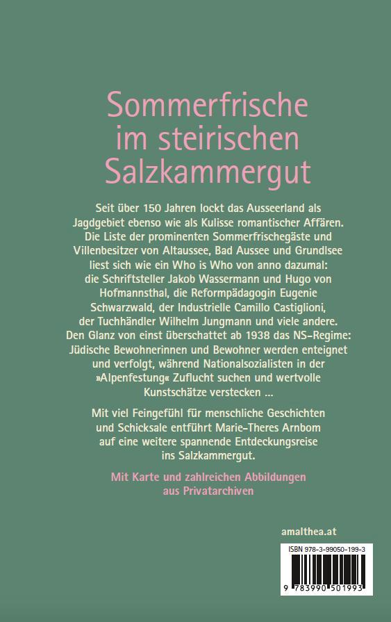 Rückseite: 9783990501993 | Die Villen vom Ausseerland | Wenn Häuser Geschichten erzählen | Arnbom