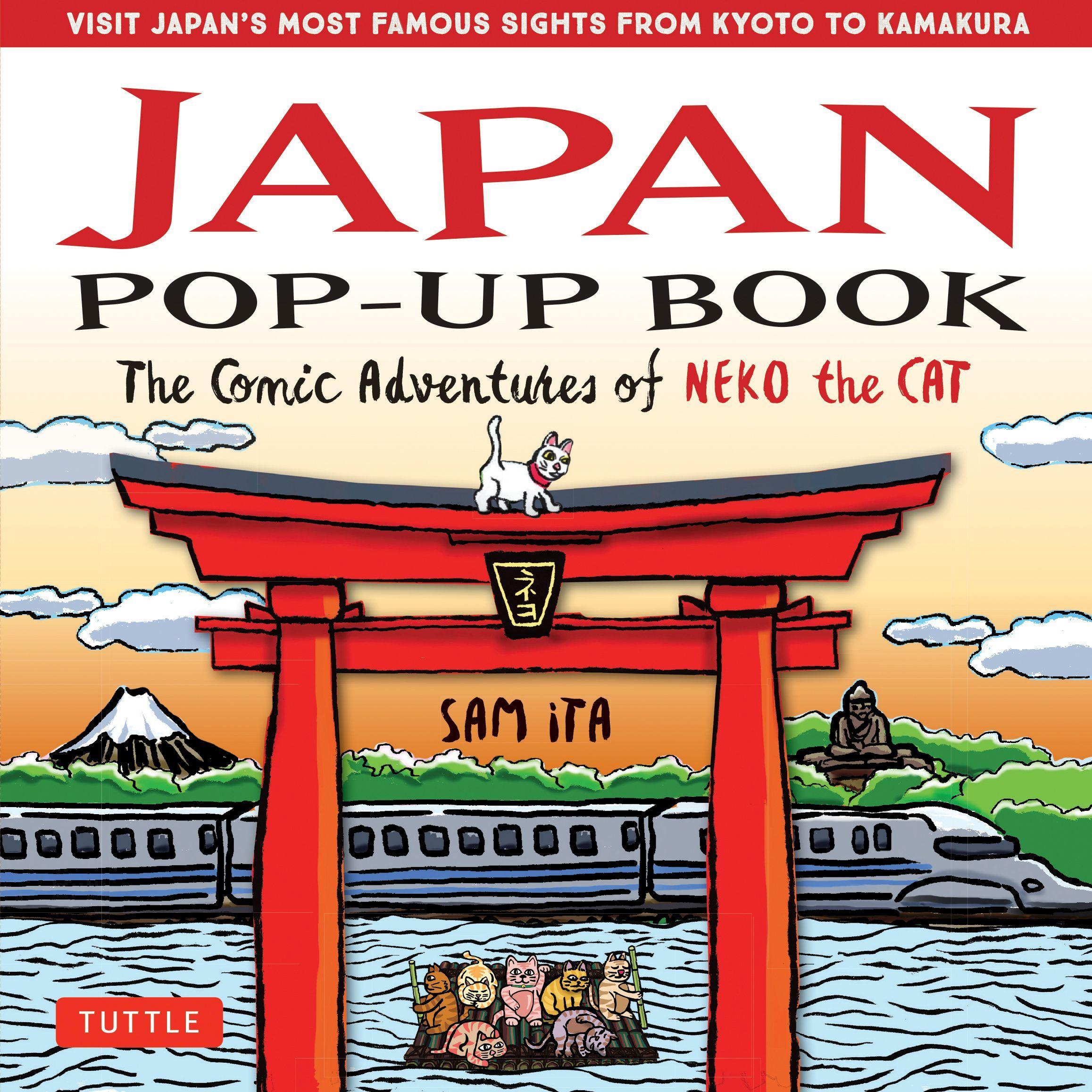 Cover: 9784805316498 | Japan Pop-Up Book | The Comic Adventures of Neko the Cat | Sam Ita