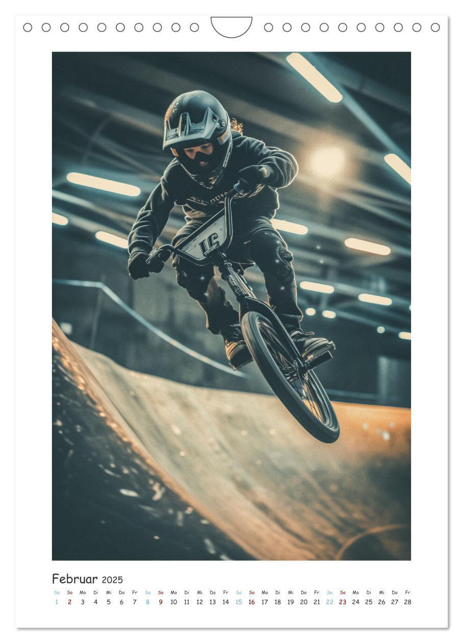 Bild: 9783383775376 | BMX Action (Wandkalender 2025 DIN A4 hoch), CALVENDO Monatskalender