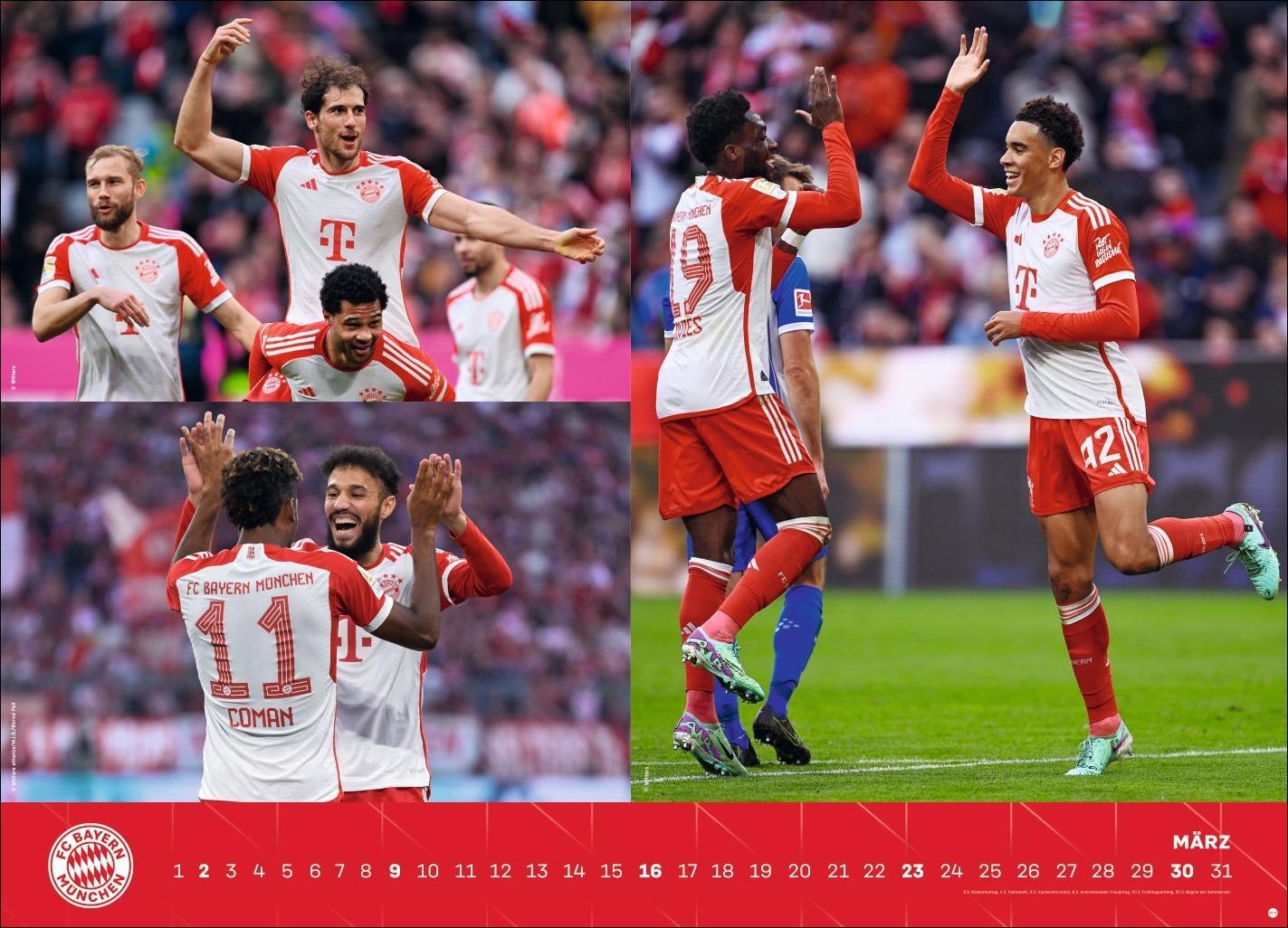 Bild: 9783756404728 | FC Bayern München Edition Kalender 2025 | Heye | Kalender | 14 S.