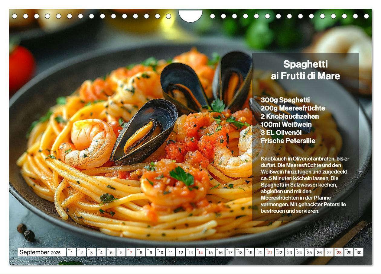 Bild: 9783457207598 | Italienische Spaghetti Rezepte - Leckere Soßen für jeden Monat...