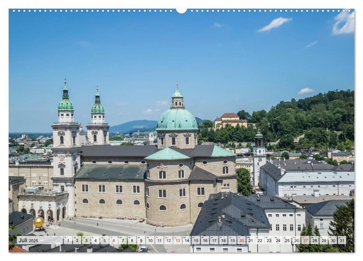 Bild: 9783435594078 | Charmantes Stadtherz SALZBURG (Wandkalender 2025 DIN A2 quer),...