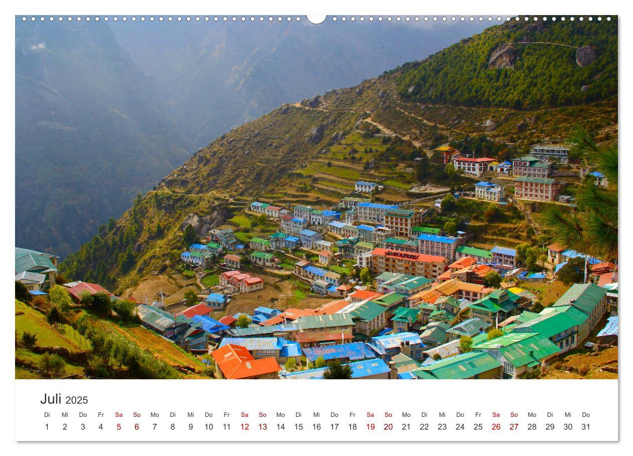 Bild: 9783435007998 | Nepal - Mitten im Himalaya (Wandkalender 2025 DIN A2 quer),...