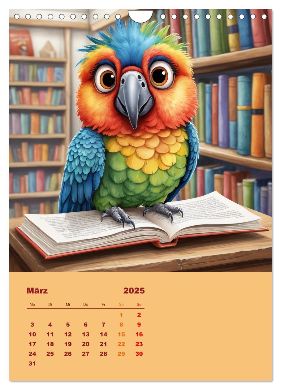 Bild: 9783457150160 | Diese schrägen Vögel (Wandkalender 2025 DIN A4 hoch), CALVENDO...