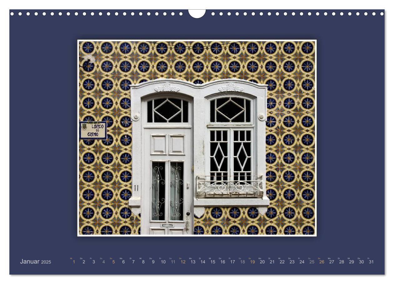 Bild: 9783435763085 | Azulejo-Fassaden in Portugal (Wandkalender 2025 DIN A3 quer),...