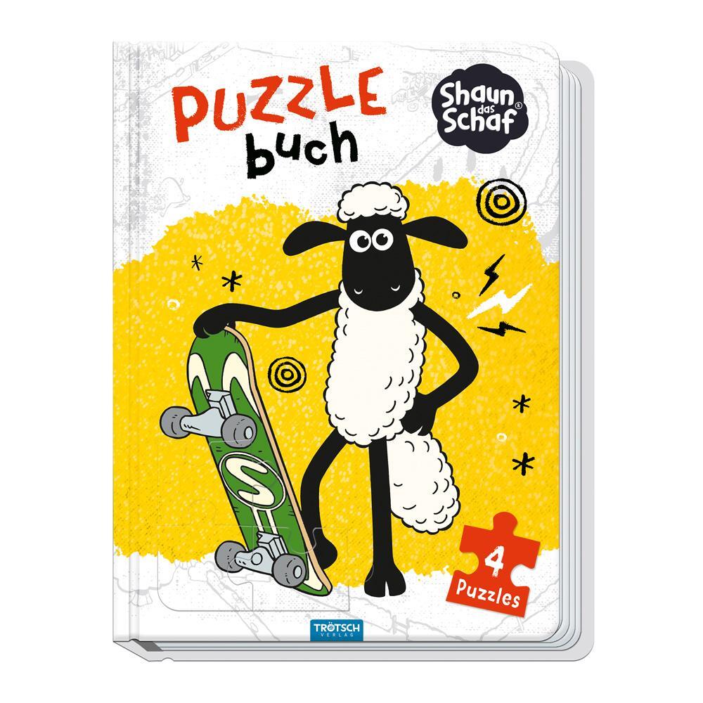 Cover: 9783988023575 | Trötsch Shaun das Schaf Puzzlebuch | Trötsch Verlag GmbH &amp; Co. KG