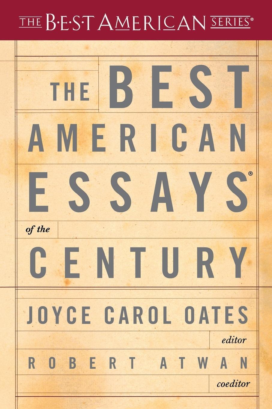 Cover: 9780618155873 | The Best American Essays of the Century | Joyce Carol Oates | Buch