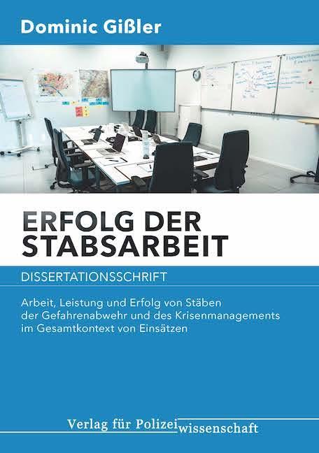 Cover: 9783866766105 | Erfolg der Stabsarbeit | Dominic Gißler | Taschenbuch | 448 S. | 2019