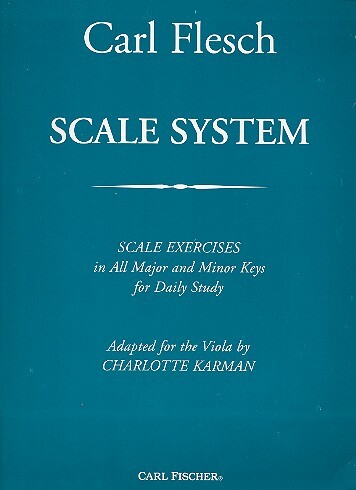 Cover: 9780825802317 | Scale System | Carl Flesch | Buch | Carl Fischer | EAN 9780825802317