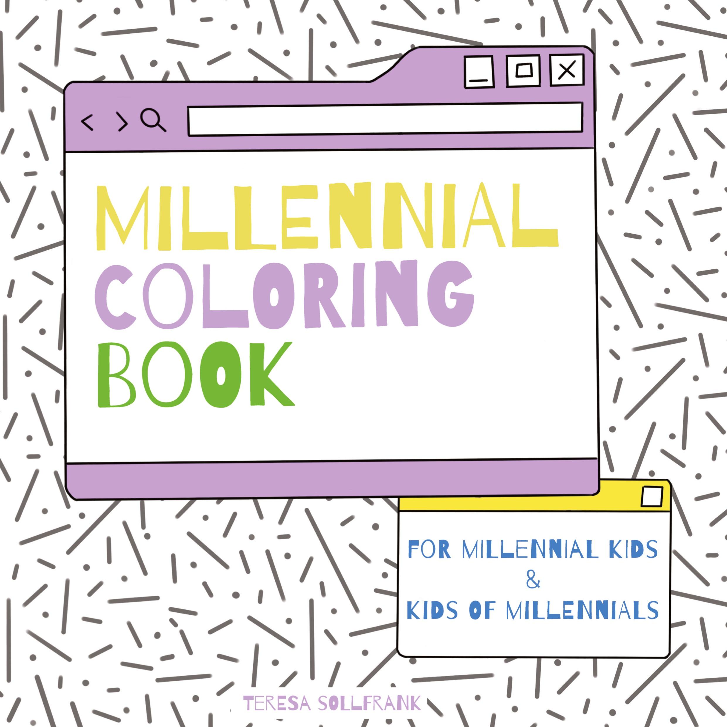 Cover: 9783384277213 | Millennial Coloring Book | for millennial kids and kids of millennials